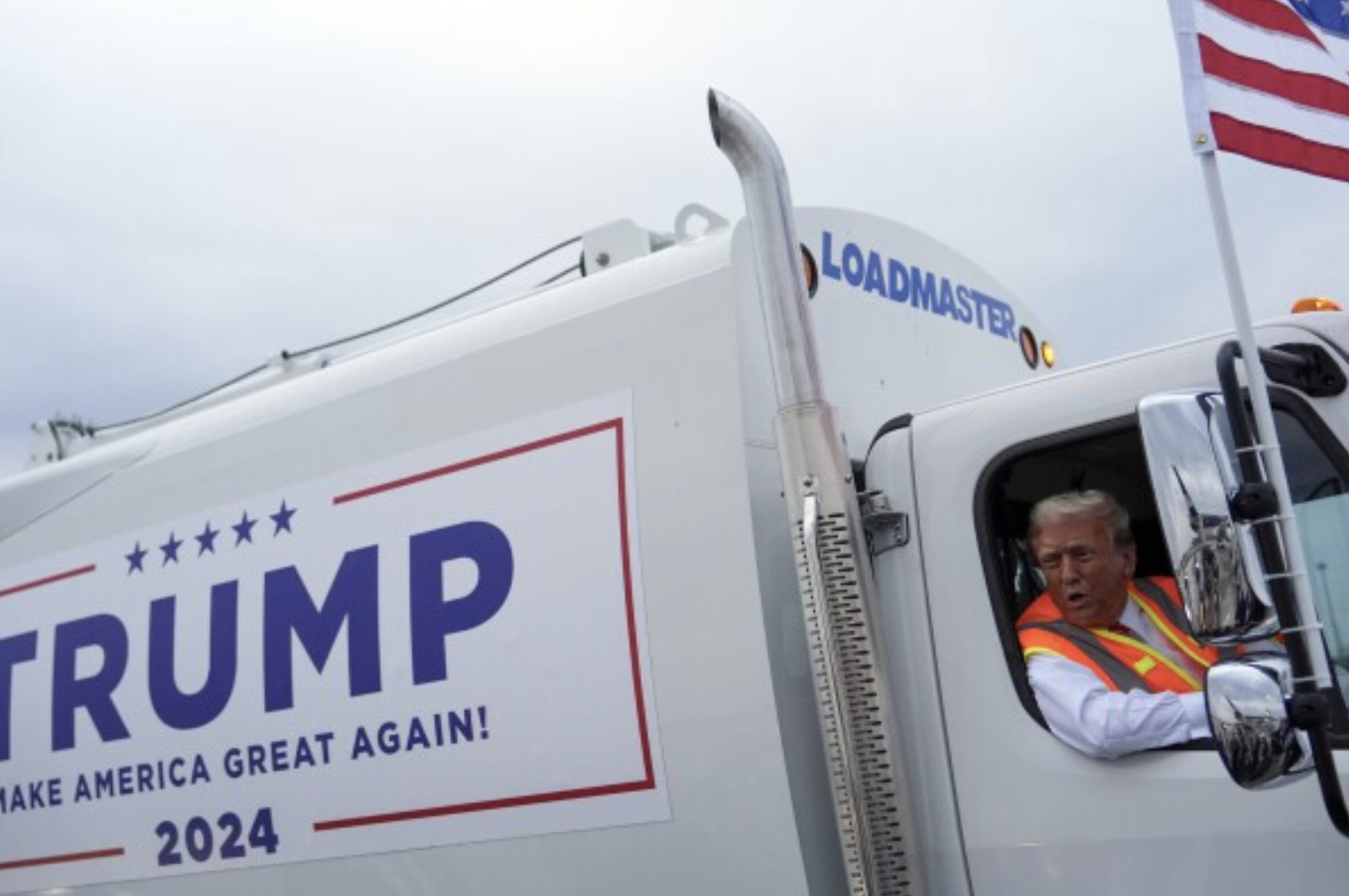 donald trump garbage truck - Trump Make America Great Again! 2024 Loadmaster